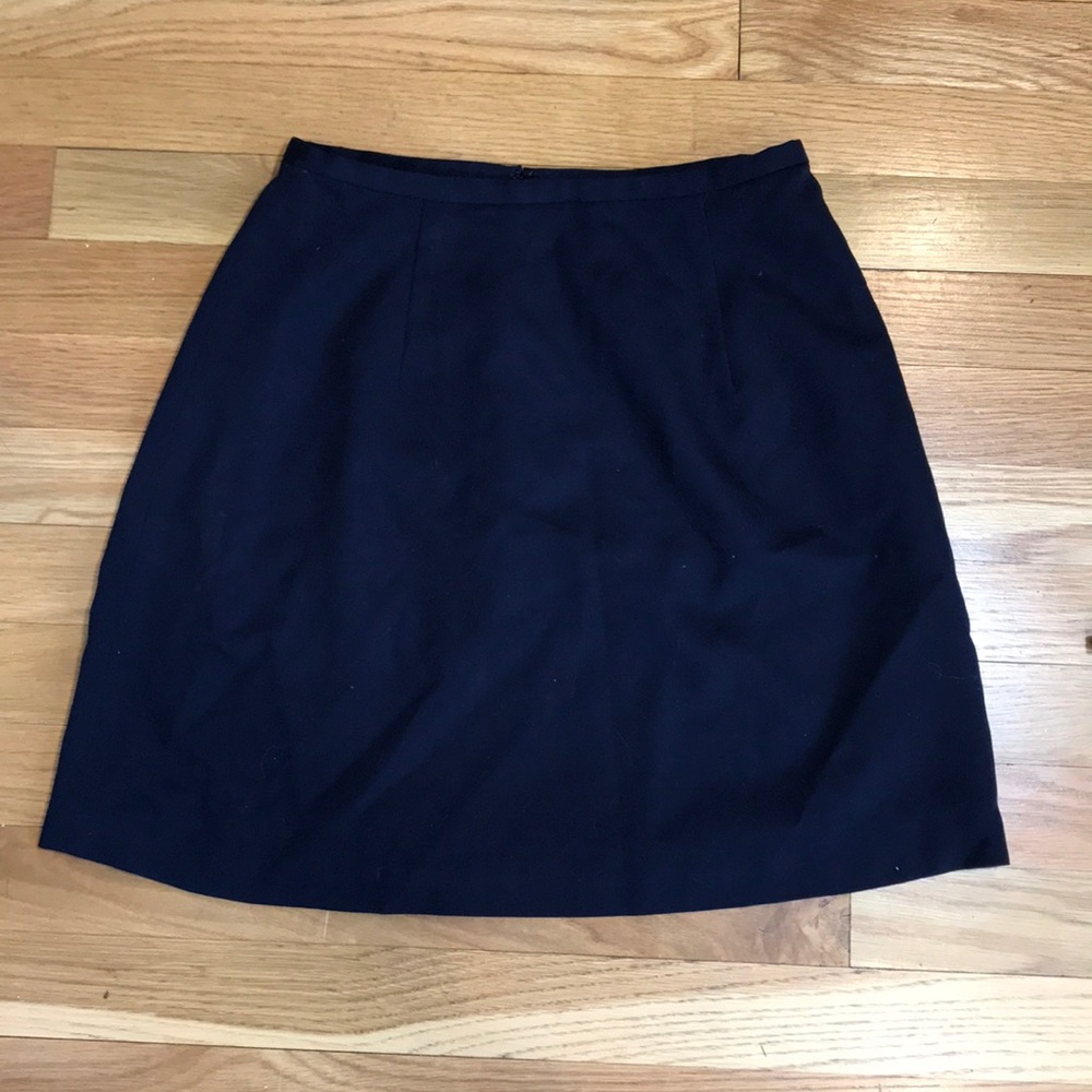 Ann Taylor navy skirt